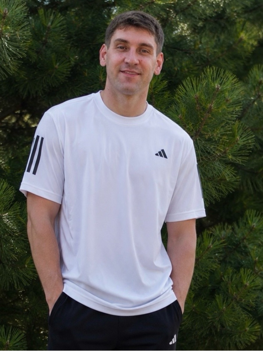 Adidas’s  White  Mens  Short - Sleeve Active Tee size XL